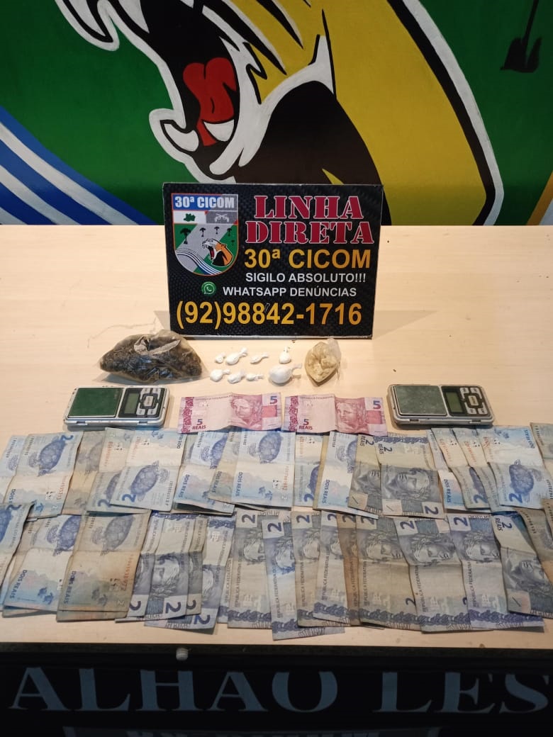 PMAM_30ª CICOM_TRÁFICO DE DROGAS