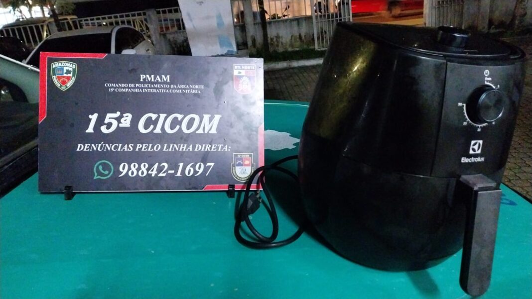 PMAM_FURTO_RESIDENCIA_15ª CICOM_FOTO_DIVULGAÇÃO_PMAM