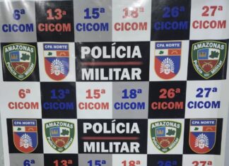 PMAM prende trio que vendia drogas e ostentava armas na zona norte de Manaus