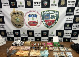 Operação Fronteira Mais Segura: dois homens são presos por tráfico de drogas, em Japurá