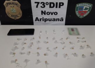 Ação integrada entre as Polícias Civil e Militar prendem quatro pessoas por tráfico de drogas em Novo Aripuanã
