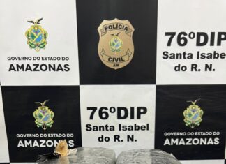 PC-AM prende mulher que tentava embarcar com drogas no aeroporto de Santa Isabel do Rio Negro