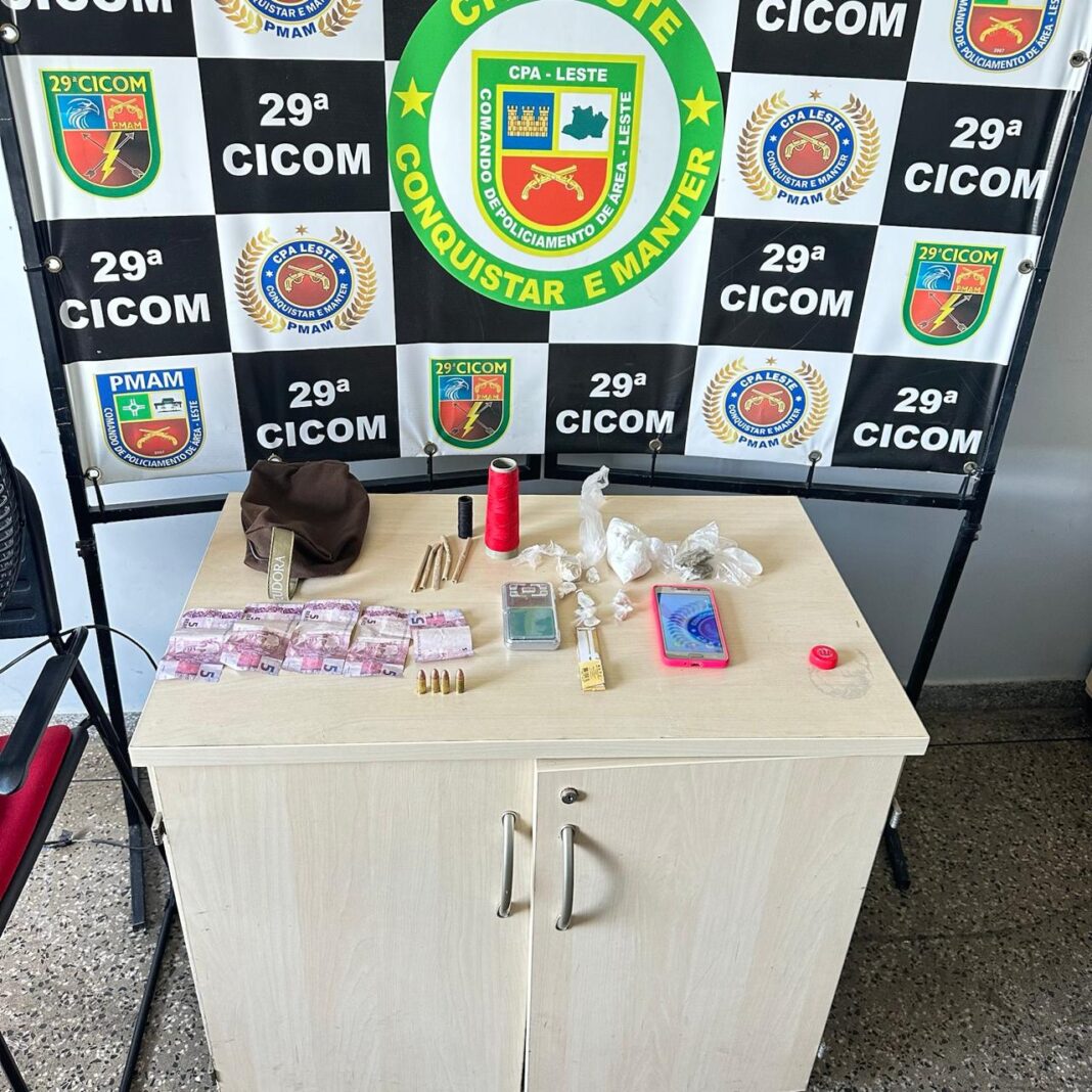 PMAM_29°CICOM_DROGAS_MUNIÇÕES_FOTO_DIVULGAÇÃO