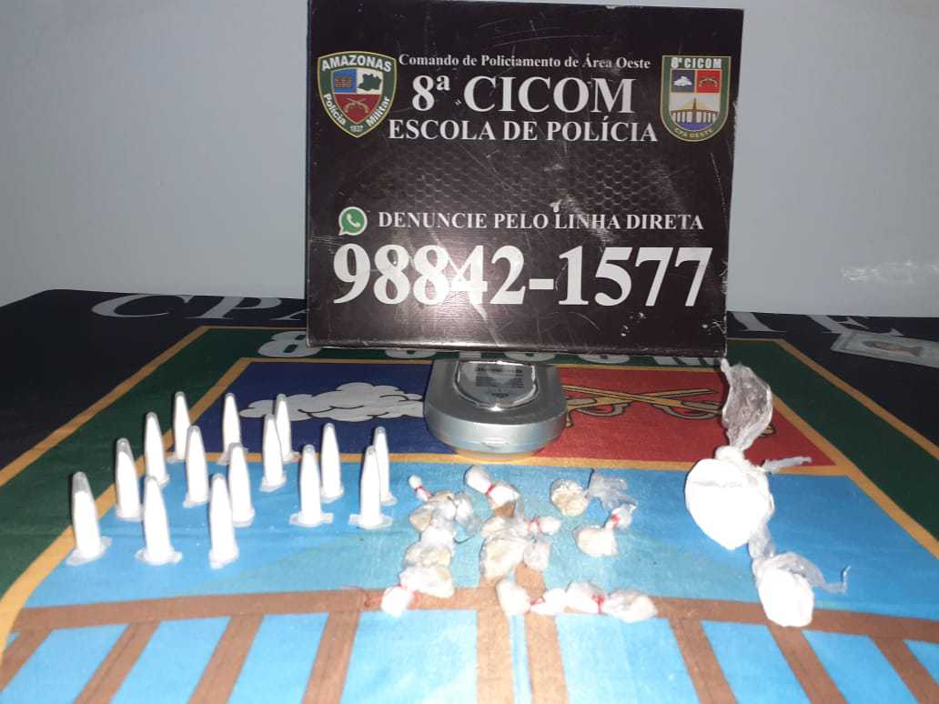 PMAM_8ª_CICOM_APREENDE_ADOLESCENTE_ENTORPECENTES_FOTO_DIVULGAÇÃO_PMAM