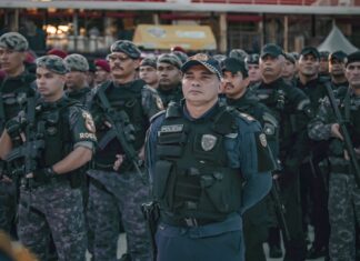 Parintins 2024: Polícia Militar do Amazonas intensifica segurança durante Festa dos Visitantes no Bumbódromo