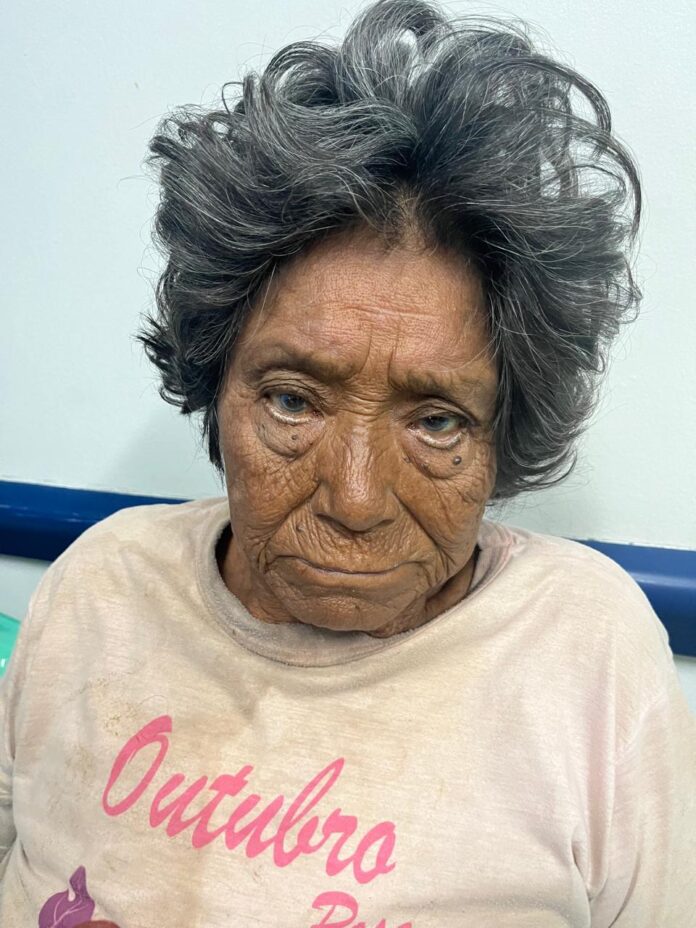 Paicente Lucila Muniz da Silva que está internada no Platão Araújo Foto Divulgação