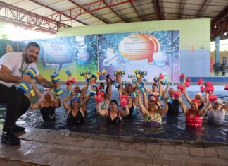 RespirAR combate sedentarismo com aulas de hidroginástica