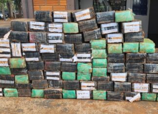 Polícia Militar do Amazonas apreende aproximadamente 1,5 tonelada de maconha tipo skunk