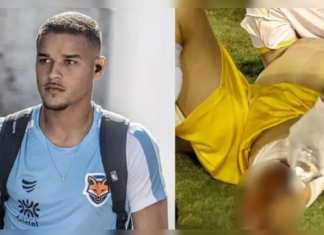 Goleiro baleado ficará 4 meses sem jogar; policial será investigado