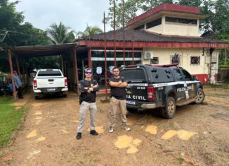 Em Benjamin Constant, PC-AM prende homem que agrediu vítima com golpes de terçado e roubou R$ 1,5 mil em espécie
