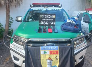 Polícia Militar do Amazonas recupera oito aparelhos celulares roubados, na zona sul