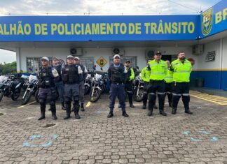 PMAM e IMMU deflagram operação com foco em fiscalização de veículos pesados irregulares