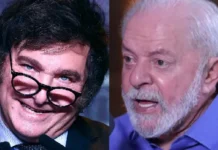 Milei volta a elogiar lula e o chamar de ‘ladrão’ e ‘corrupto’ 😁