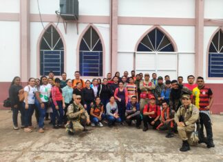 Em Manaquiri, Corpo de Bombeiros realiza curso de brigada de incêndio para 50 participantes