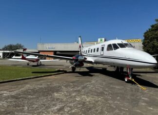 Polícia Civil apreende avião do Primeiro Comando da Capital (PCC) no aeroporto Campo de Marte