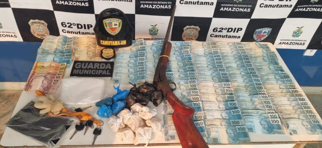 MATERIAL APREENDIDO PC-AM DIVULGAÇÃO