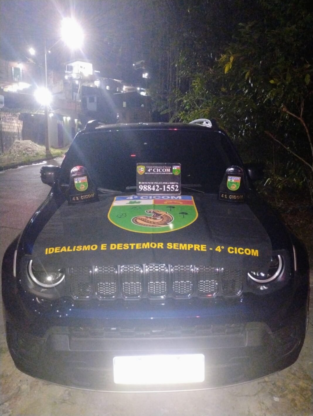 PMAM_4ª_CICOM_CARRO_RESTRIÇÃO_FOTO_DIVULGAÇÃO_PMAM