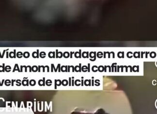 Vídeo de abordagem do carro de Amom Mandel confirma a versão da polícia, a casa caiu