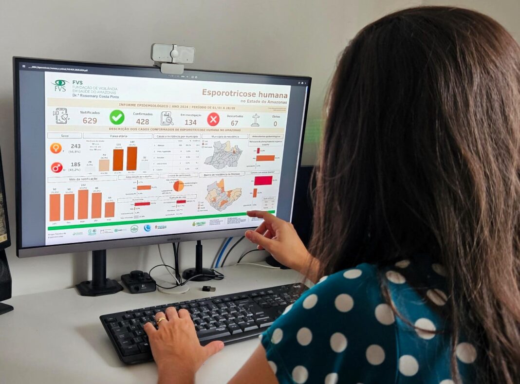 FVS-RCP_Informe Esporotricose_FOTO Arquivo FVS-RCP