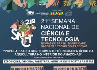 Evento apoiado pelo Governo do Amazonas populariza conhecimentos científicos relacionados à aquicultura no interior