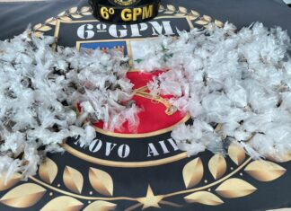 Em Novo Airão, Polícia Militar do Amazonas apreende mais de 300 trouxinhas de drogas