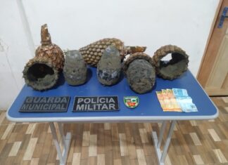 Polícia Militar apreende 5kg de pasta-base de cocaína dentro de abacaxis