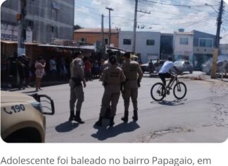 Adolescente de 14 anos faz ‘pegadinha’ de assalto, é baleado pela polícia e morre