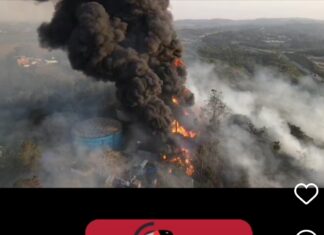 Vídeo: Incêndio criminoso compromete abastecimento de água em Itapecerica da Serra