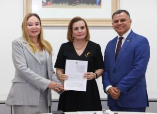 Ouvidoria da Mulher do MPAM e TCE firmam acordo de cooperação em prol do combate à violência contra a mulher no estado