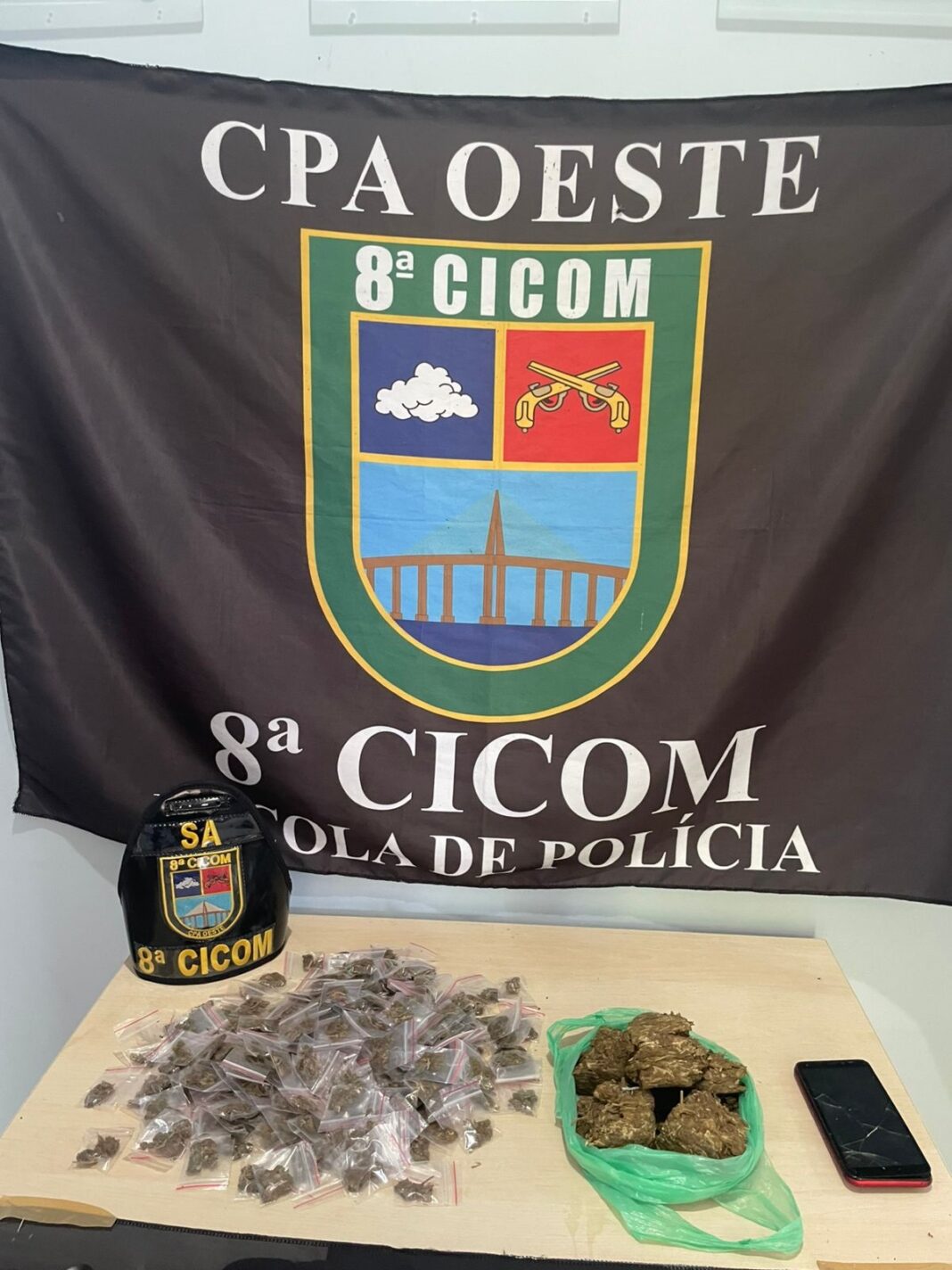 PMAM_TRÁFICO DE DROGAS_8ª CICOM