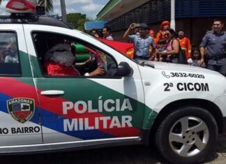 Polícia Militar do Amazonas apreende sete tabletes de maconha e arma de fogo na zona oeste de Manaus