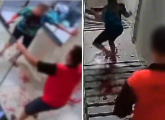 Vídeo forte: mulher pede socorro após ser esfaqueada por companheiro