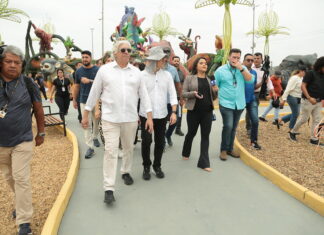 Prefeito David Almeida comemora o marco de mais de 2 milhões de visitantes no parque Gigantes da Floresta em menos de cinco meses de funcionamento