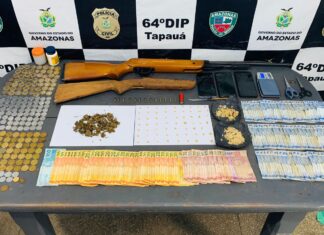 PMAM fecha pontos de venda de drogas em Tapauá, durante operação Protetor das Fronteiras