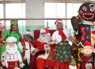 Papai Noel chega nesta quarta no Manaus Plaza Shopping com programação gratuita