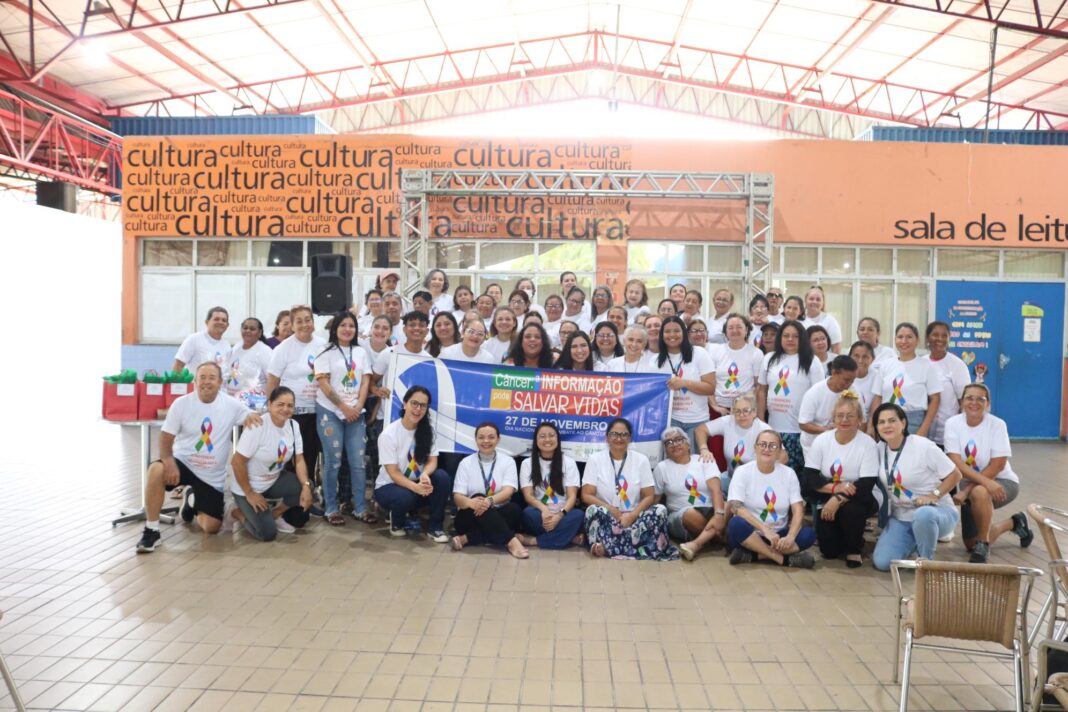A roda de conversa abordou dicas saudáveis para prevenir o câncer - Foto: Dreyceane Soares / FCecon