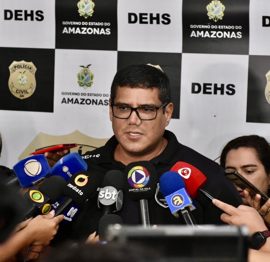 PC-AM DELEGADO RICARDO CUNHA TITULAR DA DEHS FOTO ERLON RODRIGUES (2)