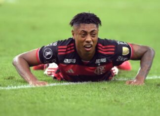 Bruno Henrique: investigação revela quanto foi gasto por apostadores em cartão em Flamengo x Santos