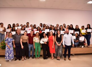 Cetam certifica 40 mulheres pioneiras em curso de soldagem naval em Iranduba
