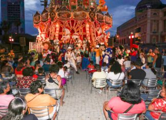 Programação cultural abre o Réveillon do Largo com homenagem ao Teatro Amazonas e atrações artísticas