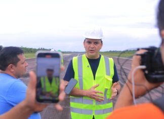 “Com uma infraestrutura adequada, podemos impulsionar o turismo e fortalecer a economia”, destaca Mateus Assayag sobre obras no Aeroporto de Parintins