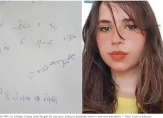 Baleada pela PRF: em bilhete, jovem pede ‘justiça’; ela já levanta da cama, diz mãe