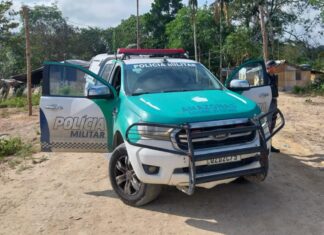 PMAM apreende adolescente por ato infracional análogo a tentativa de homicídio, em Lábrea