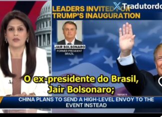 Urgente: Jornal dos EUA confirma à presença de Jair Bolsonaro na posse de Trump