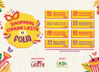 Pré-Carnaval agita o Shopping Cidade Leste com programação especial