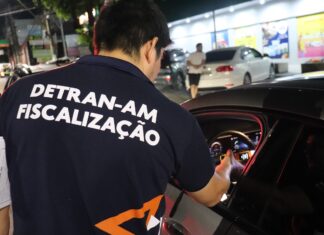 Detran-AM registra quase 200 procedimentos de alcoolemia durante o final de semana