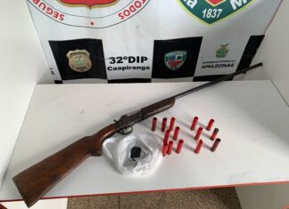 Em Caapiranga, PC-AM e PMAM prendem homem condenado por roubo cometido em 2013 no bairro Ponta Negra