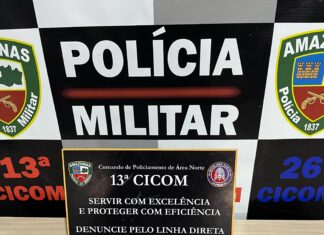 Polícia Militar do Amazonas captura foragido que vendia drogas em ponte na comunidade Alfredo Nascimento