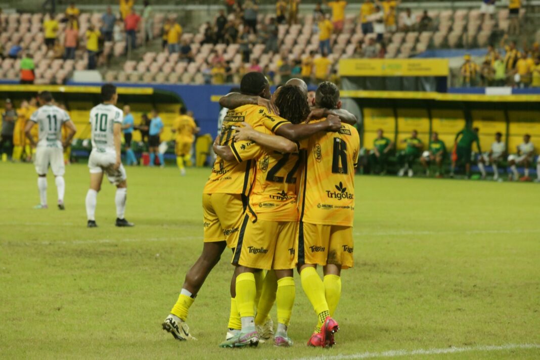 SEDEL- Atletas do Amazonas Comemoram Gol FOTO Divulgação Sedel