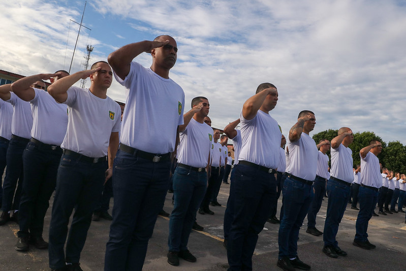 Segunda turma de alunos oficiais combatentes e de saúde inicia Curso de Formação 2_Foto Mauro Neto Secom